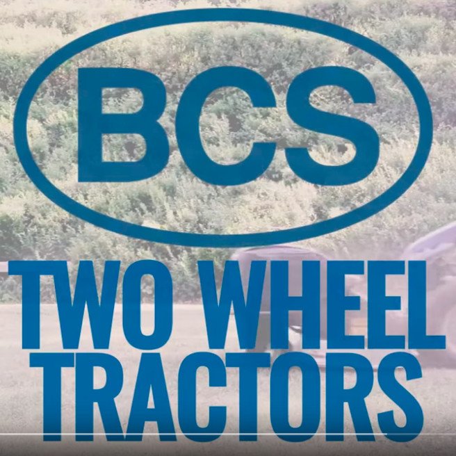 BCS two wheel tractors - demo
